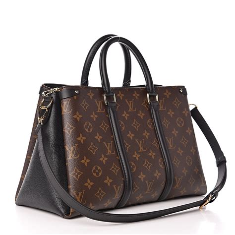 louis vuitton soufflot mm black|Louis Vuitton monogram bag.